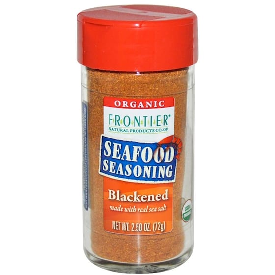 Frontier Herb Seafood Seasoning - Organic - Blackened - 2.5 Oz
