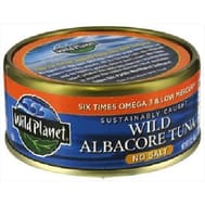 Wild Planet Wild Albacore Tuna With No Salt  - Case Of 24 - 3 Oz