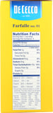 De Cecco: Pasta Farfalle, 16 Oz