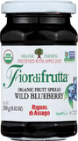 Rigoni: Fiordifrutta Organic Fruit Spread Wild Blueberry, 8.82 Oz