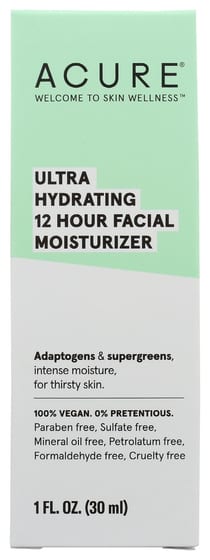 Acure: Moisturizer Ultr Hydrtng, 1 Fo