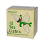 Aloha Bay Palm Wax Tea Lights With Aluminum Holder Cream (1x12/.7 Oz)