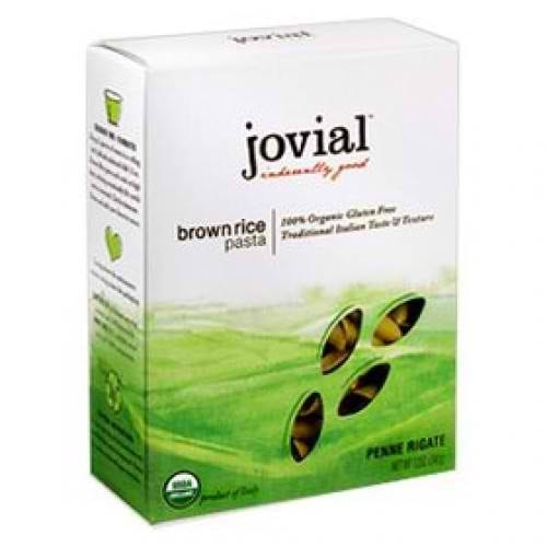 Jovial - Pasta - Organic - Brown Rice - Penne Rigate - 12 Oz - Case Of 12