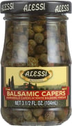 Alessi Nonpareille Capers In White Balsamic Vinegar, 3.5 Oz
