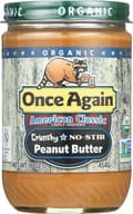 Once Again Organic American Classic Crunchy Peanut Butter, 16 Oz