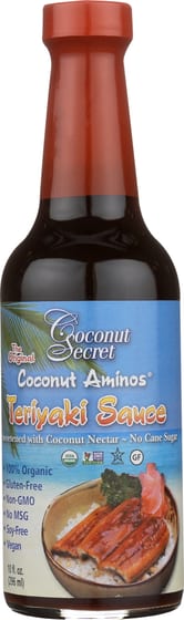 Coconut Secret Coconut Aminos Teriyaki Sauce, 10 Oz