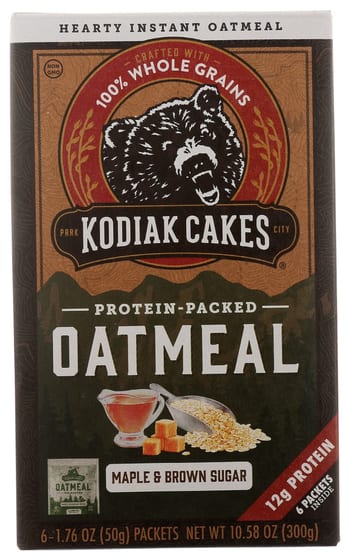 Kodiak: Oatmeal Mpl Brwn Sgr, 10.58 Oz