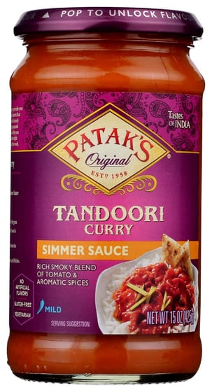 Pataks: Sauce Tandoori Simmer, 15 Oz