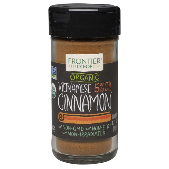 Frontier Herb Cinnamon - Organic - Ground - Vietnamese - 5 Percent Oil - 1.31 Oz