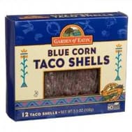 Garden Of Eatin' Blue Corn Taco Shells - Blue Corn - Case Of 12 - 5.5 Oz.