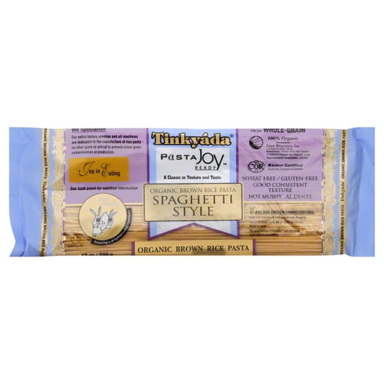 Tinkyada Organic Brown Rice Spaghetti - Case Of 12 - 12 Oz