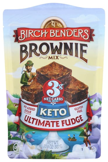 Birch Benders: Keto Ultimate Fudge Brownie Mix, 10.8 Oz