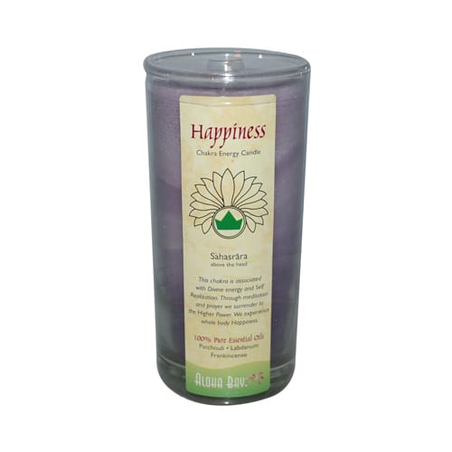 Aloha Bay Chakra Candle Jar Happiness (1x11 Oz)