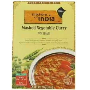 Kitchen Of India Dinner - Mashed Vegetable Curry - Pav Bhaji - 10 Oz - Case Of 6