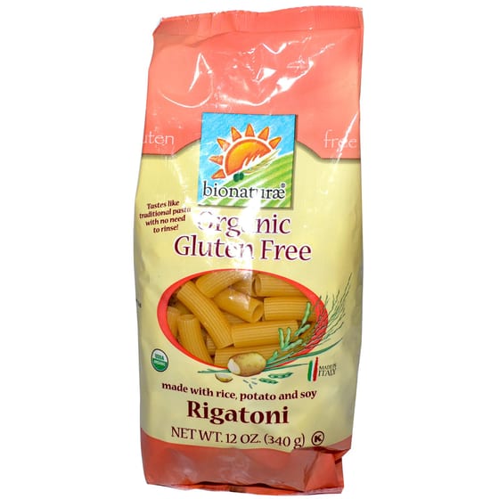 Bionaturae Pasta - Organic Durum Semolina Rigatoni - Case Of 12 - 16 Oz.