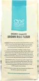 One Degree: Flour Brown Rice Sprouted Organic, 24 Oz
