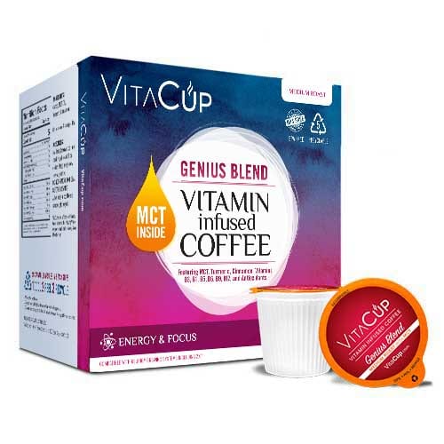 Vitacup: Coffee Pods Genius Blend, 10 Pc