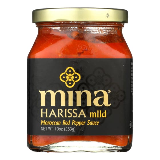 Mina's Mild Harissa Sauce - Case Of 12 - 10 Fz