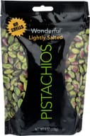 Wonderful Pistachios: Lightly Salted Pistachios No Shells, 6 Oz