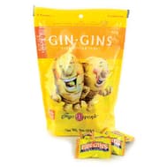 Ginger People - Gin Gins Hard Ginger Candy - Double Strength - Case Of 12 - 3 Oz.