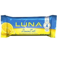Clif Bar Luna Bar - Organic Lemon Zest - Case Of 15 - 1.69 Oz