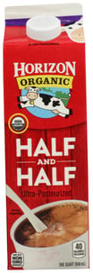 Horizon: Half And Half Organic, 32 Oz