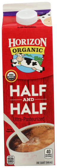 Horizon: Half And Half Organic, 32 Oz