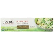 Jovial - Gluten Free Brown Rice Pasta - Capellini - Case Of 12 - 12 Oz.