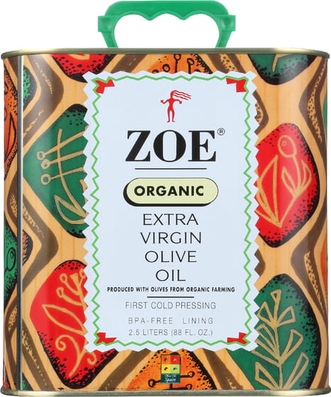 Zoe Diva Select: Oil Olive Extra Virgin, 2.5 Lt