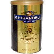 Ghirardelli Baking Cocoa - Premium - 100 Percent Unsweetened - 8 Oz - Case Of 6