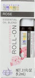 Aura Cacia: Oil Essential Roll-on Rose, 0.31 Oz