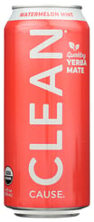 Clean Cause: Tea Rtd Watermeln Mnt, 16 Fo
