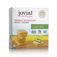 Jovial - Sourdough Einkorn Crackers - Rosemary - Case Of 10 - 4.5 Oz.