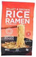 Lotus Foods: Millet Brown Rice Ramen With Red Miso Soup, 2.8 Oz