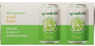 Spindrift: Lime Sparkling Water 8 Pack, 96 Fo