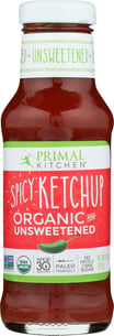 Primal Kitchen Ketchup Unsweetened Spicy Organic, 11.3 Oz