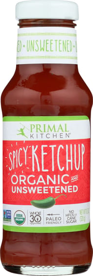 Primal Kitchen Ketchup Unsweetened Spicy Organic, 11.3 Oz