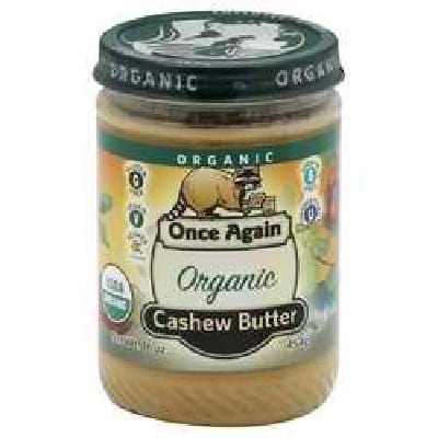 Once Again - Cashew Butter - Case Of 6-16 Oz