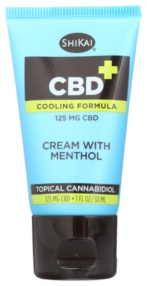 Shikai: Cream Cbd W Menthl Trl Sz, 1 Oz