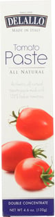 Delallo: Tomato Paste, 4.6 Oz