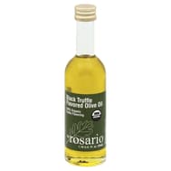 Darosario Organics: Organic Black Truffle Flavored Olive Oil, 1.76 Oz