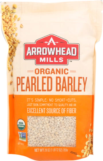 Arrowhead Mills Organic Pearled Barley, 28 Oz