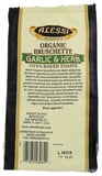 Alessi Garlic And Herb Italian Organic Bruschette, 5 Oz