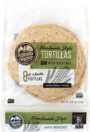 La Tortilla Factory: Hand Made Corn Tortillas Green Chile, 11.57 Oz