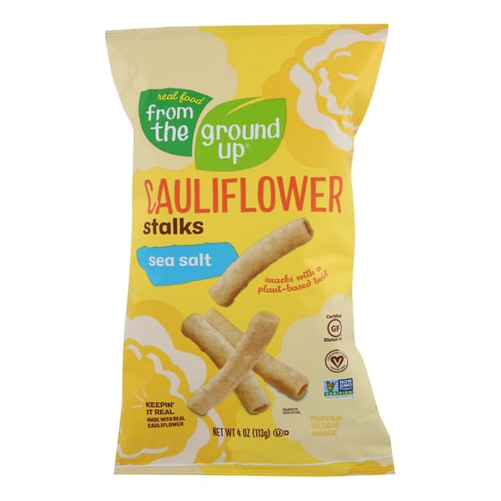 From The Ground Up - Stalk Sea Salt Cauliflwr - Case Of 12 - 4 Oz