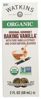 Watkins: Extract Vanilla Bak Org, 2 Fo