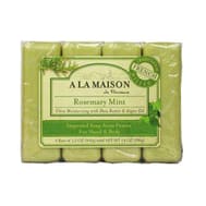 A La Maison Bar Soap Rosemary Mint Value (4 Pack)