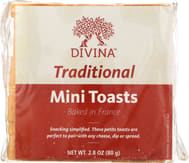 Divina Mini Toasts, 2.82 Oz