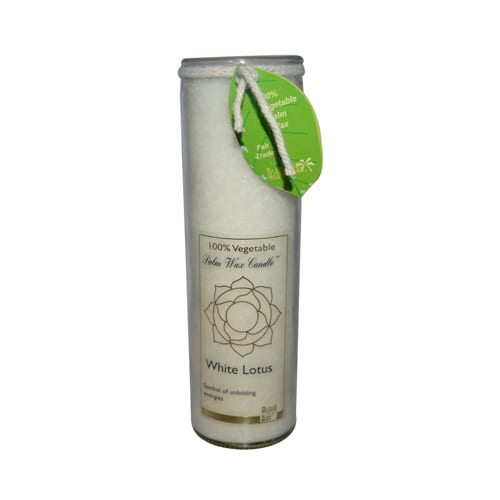 Aloha Bay Chakra Candle Jar White Lotus (1x11 Oz)