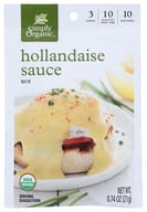 Simply Organic: Sauce Mix Hollandaise Org, 0.74 Oz